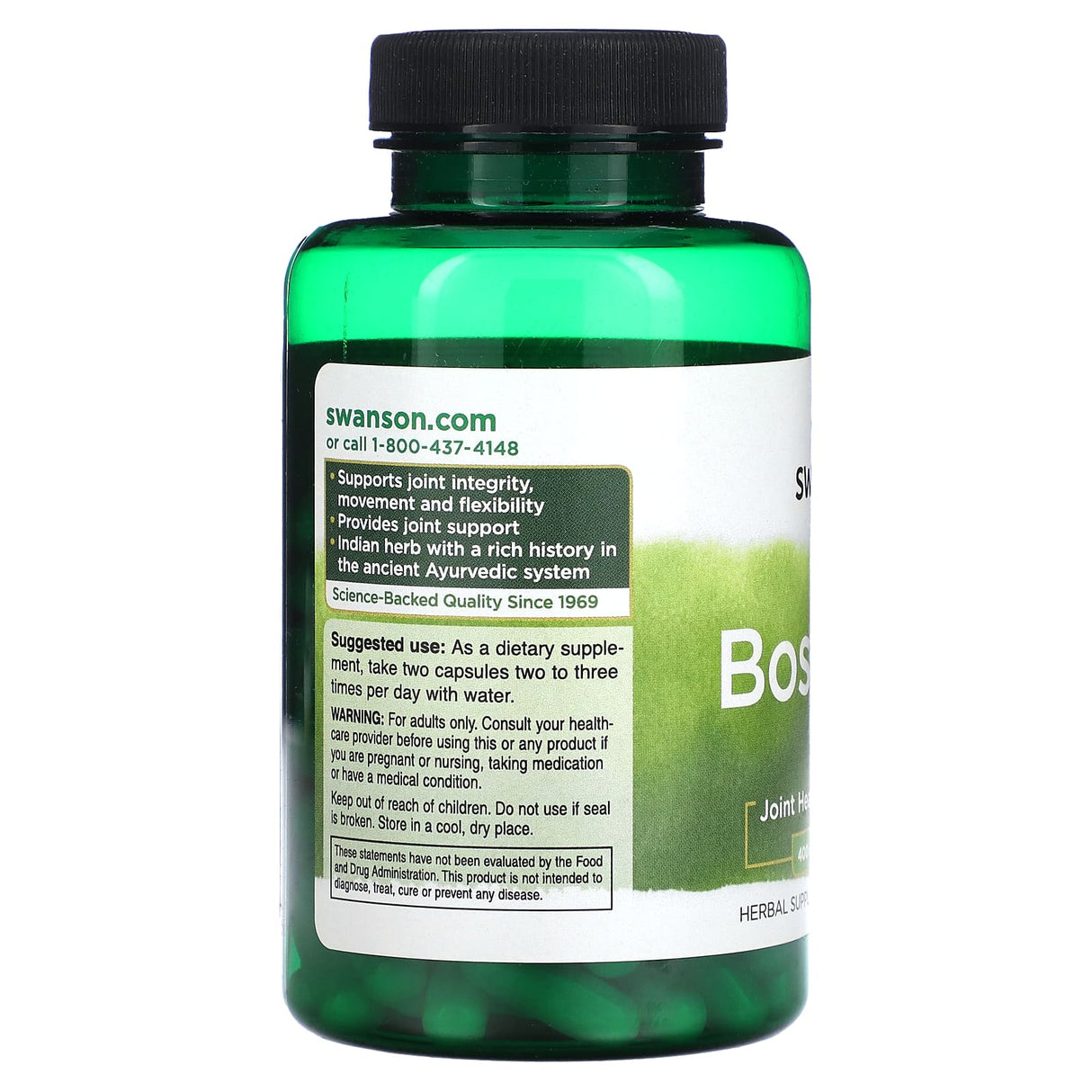 Boswellia Serrata, 400mg, Swanson, 100 capsule SW988