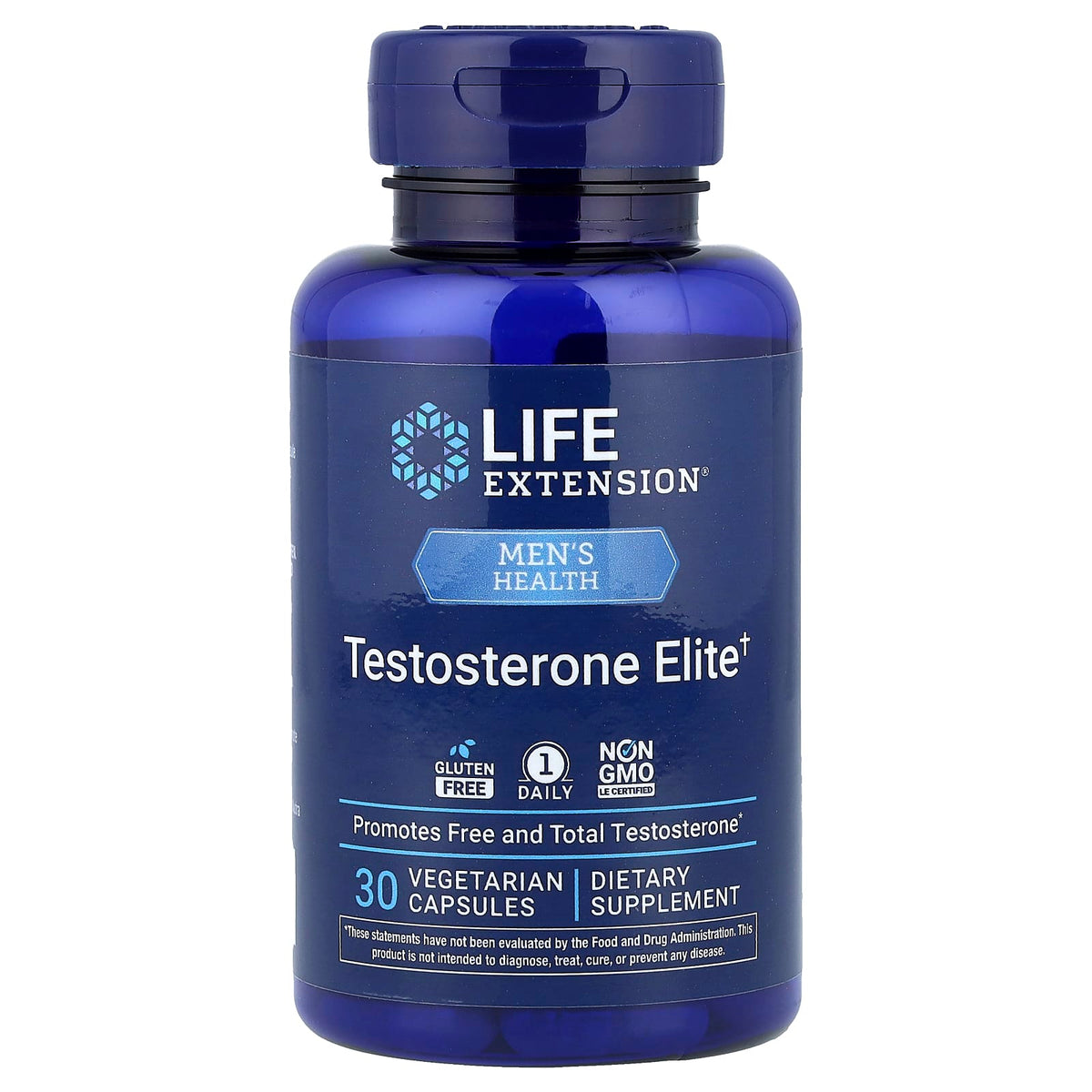 Testosterone Elite, Life Extension, 30 capsule