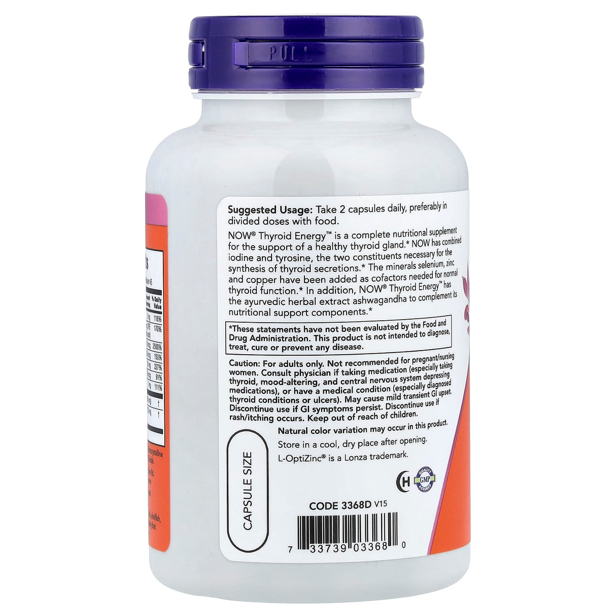 Thyroid Energy (Glanda Tiroida), Now Foods, 90 capsule