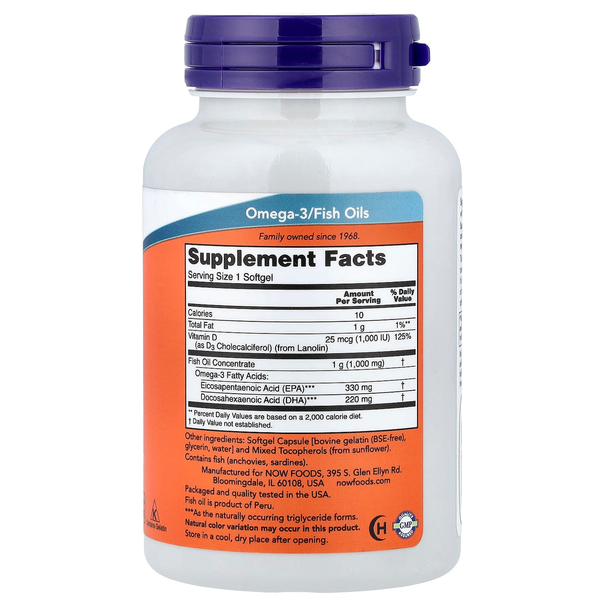 Tri-3D Omega (Trigliceride), Now Foods, 90 softgels