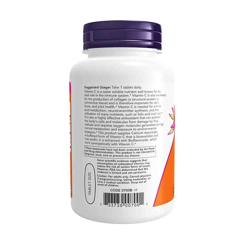 Încărcați imaginea în vizualizatorul Galerie, C-1000 Vitamina C Buffered (Tamponata) cu Bioflavonoide 250mg, Now Foods, 90 tablete