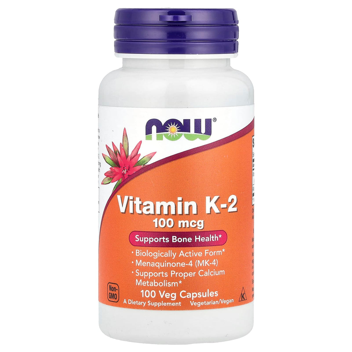 Vitamin K-2, MK-4, 100 mcg, Now Foods, 100 capsule