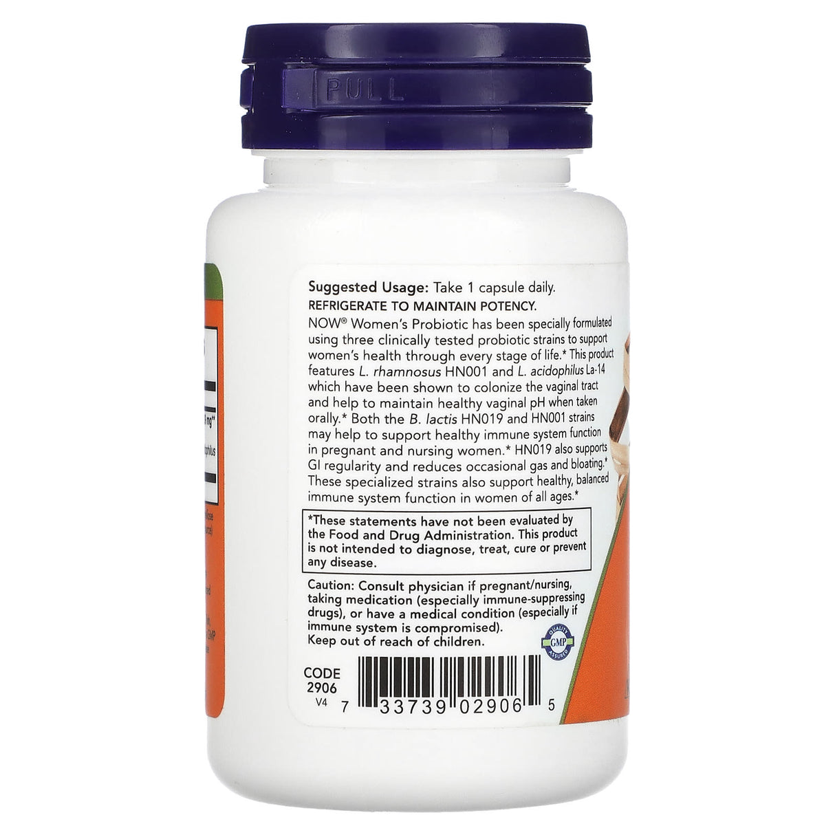 Women's Probiotic (Sanatatea Vaginala), 20 Billion, Now Foods, 50 capsule