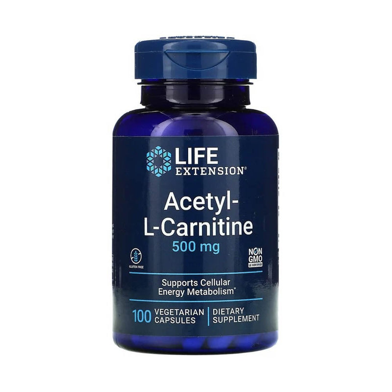 Încărcați imaginea în vizualizatorul Galerie, Acetyl-L-Carnitine, 500 mg, Life Extension, 100 capsule