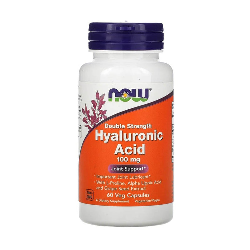 Încărcați imaginea în vizualizatorul Galerie, Acid Hialuronic, Hyaluronic Acid cu MSM, 50mg, Now Foods, 60 capsule