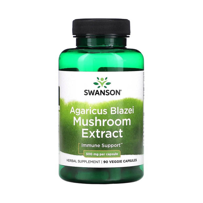 Încărcați imaginea în vizualizatorul Galerie, Agaricus Blazei Mushroom Extract, 500 mg, Swanson, 90 capsule SWH122