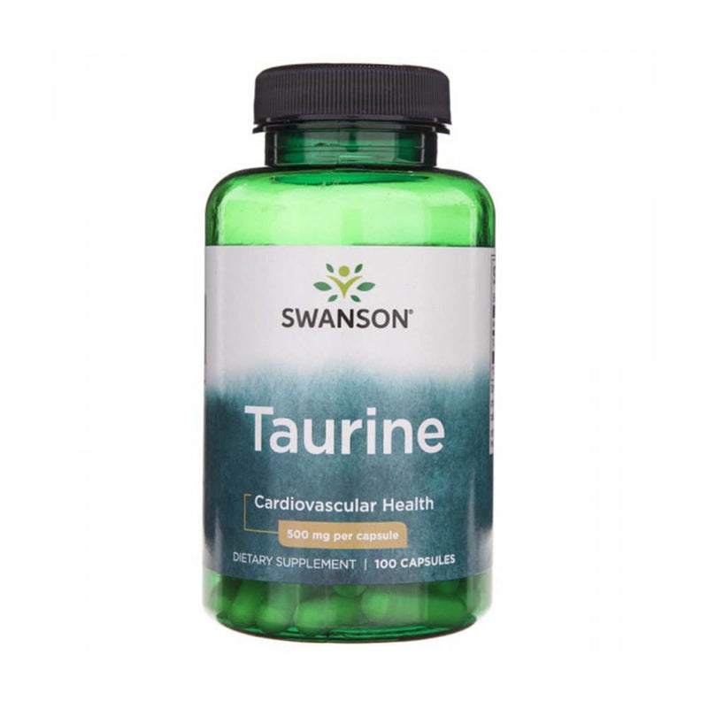Încărcați imaginea în vizualizatorul Galerie, Taurine, 500 mg, Swanson, 100 capsule SW827