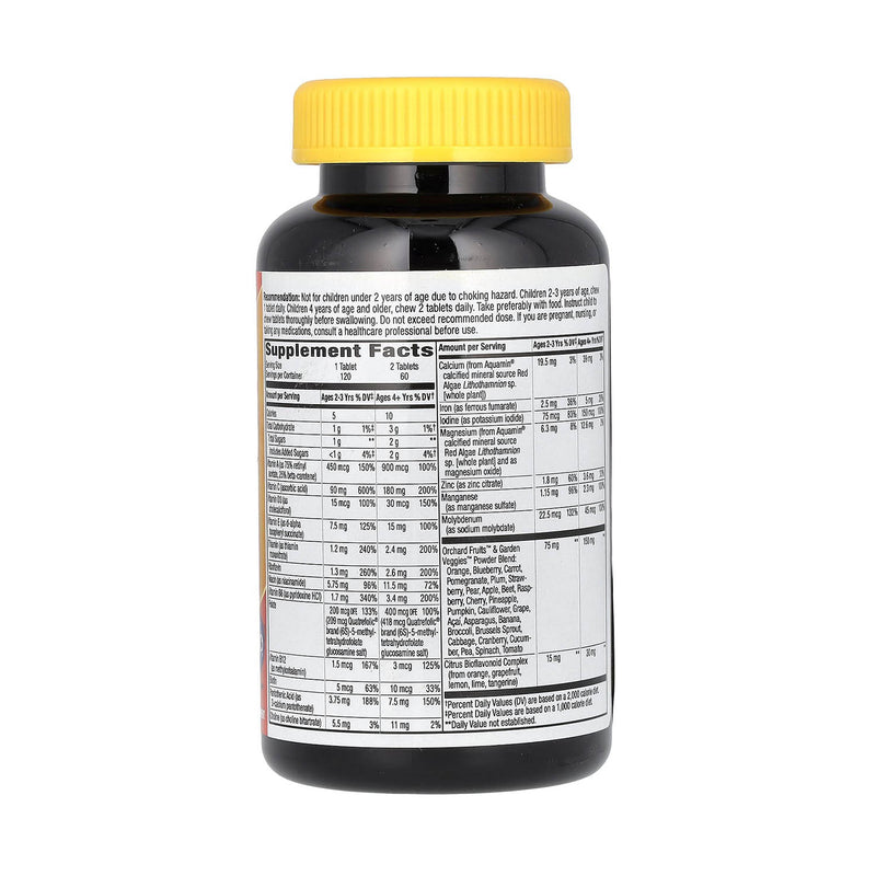 Încărcați imaginea în vizualizatorul Galerie, Alive! Kids, Chewable Multivitamin, Nature's Way, 120 tablete masticabile