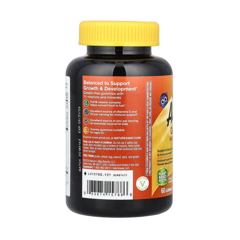 Încărcați imaginea în vizualizatorul Galerie, Alive! Kids, Gummy Multivitamin, Nature's Way, 60 jeleuri