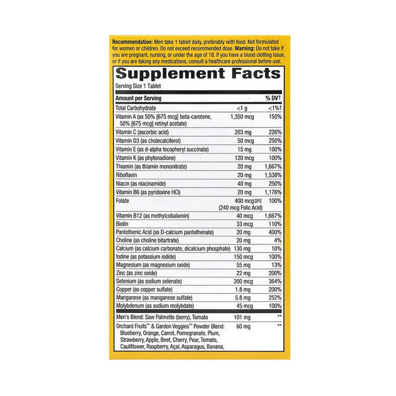 Încărcați imaginea în vizualizatorul Galerie, Alive! Men's Ultra Multivitamin, Nature's Way, 60 Tablete