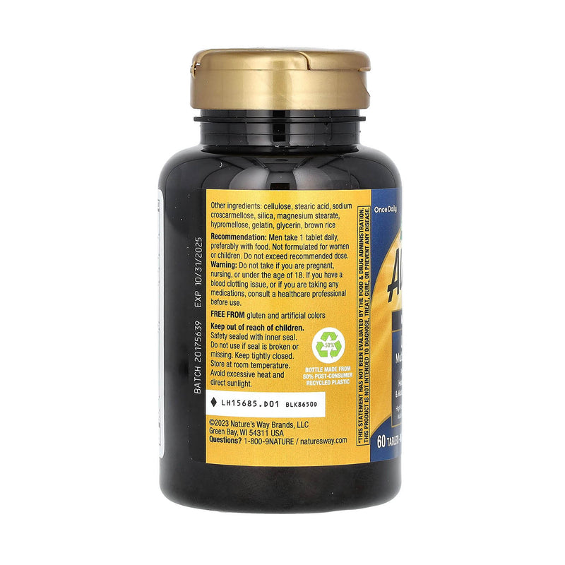 Încărcați imaginea în vizualizatorul Galerie, Alive! Men's Ultra Multivitamin, Nature's Way, 60 Tablete