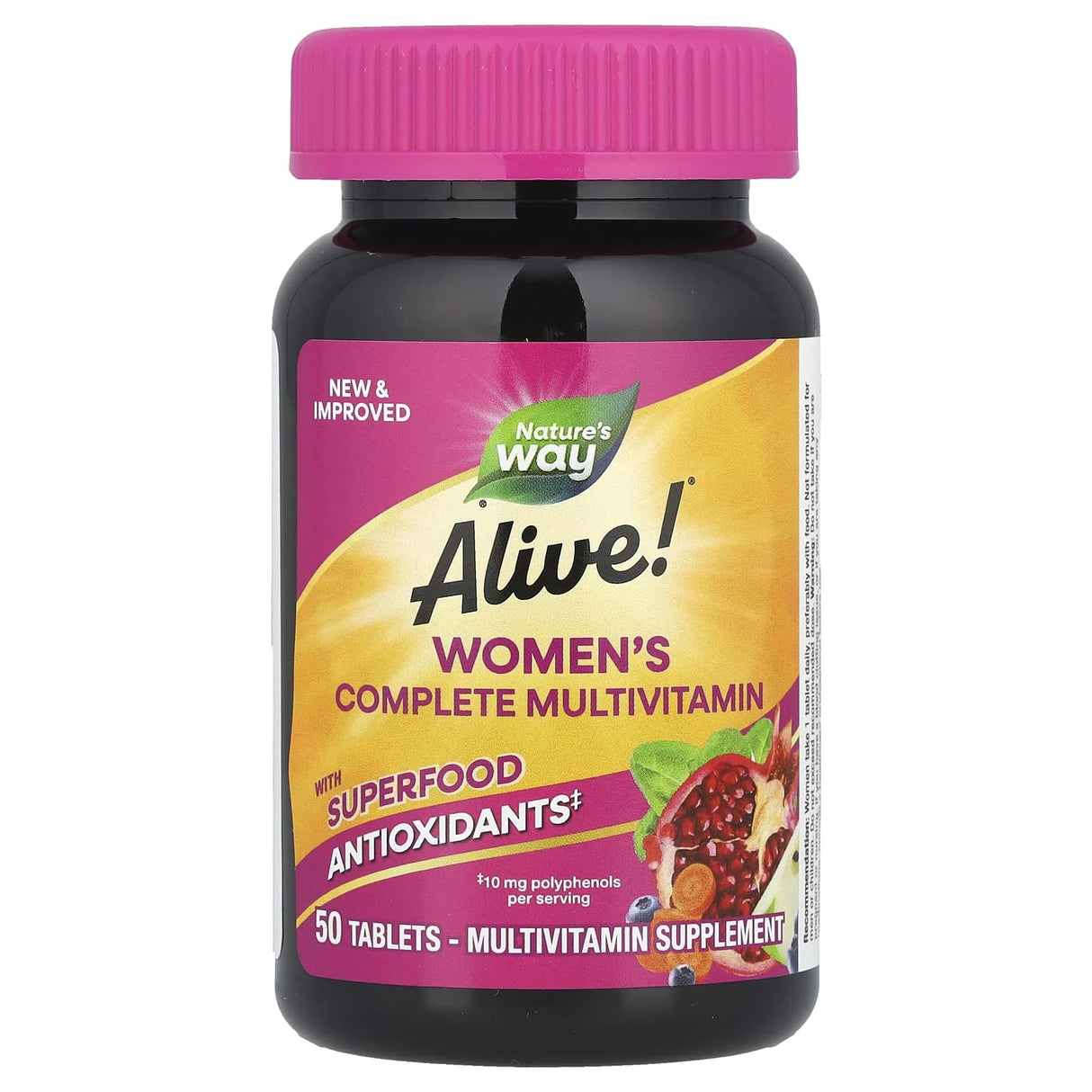 Alive! Women's Complete Multivitamin, Nature's Way, 50 Tablets
