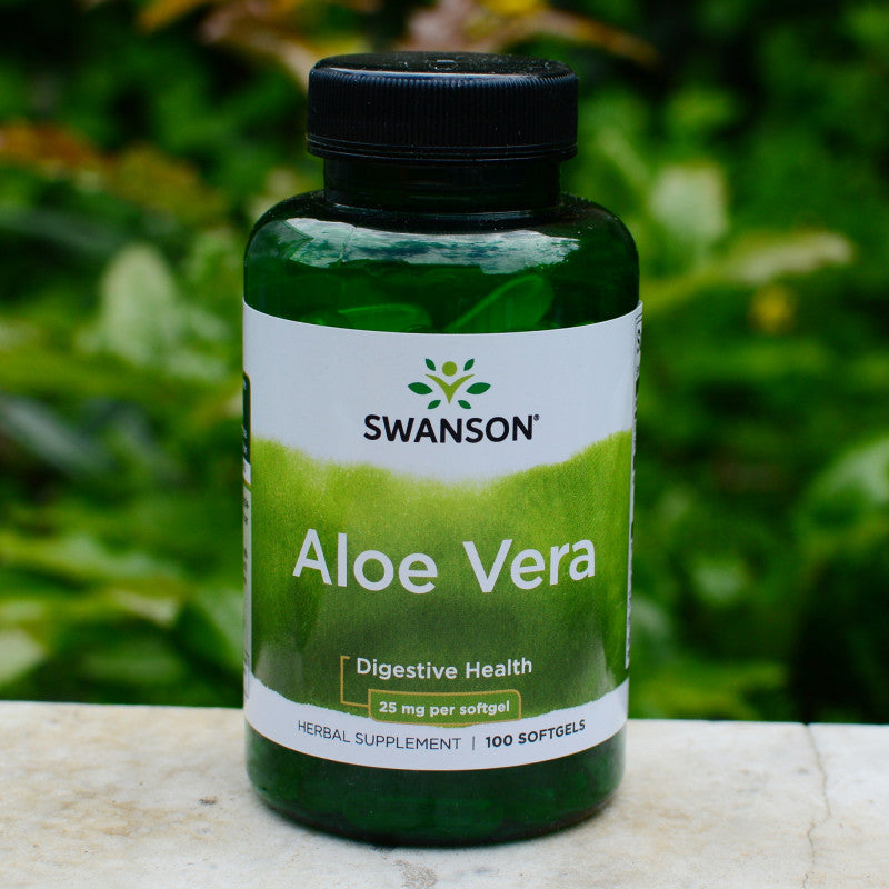 Încărcați imaginea în vizualizatorul Galerie, Aloe Vera, 25 mg, Swanson, 100 softgels SWH161
