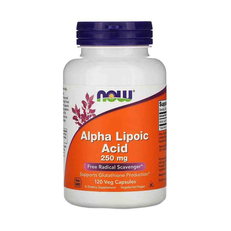 Încărcați imaginea în vizualizatorul Galerie, Alpha Lipoic Acid ALA With Vitamins C & E, 100mg, Now Foods, 60 capsule
