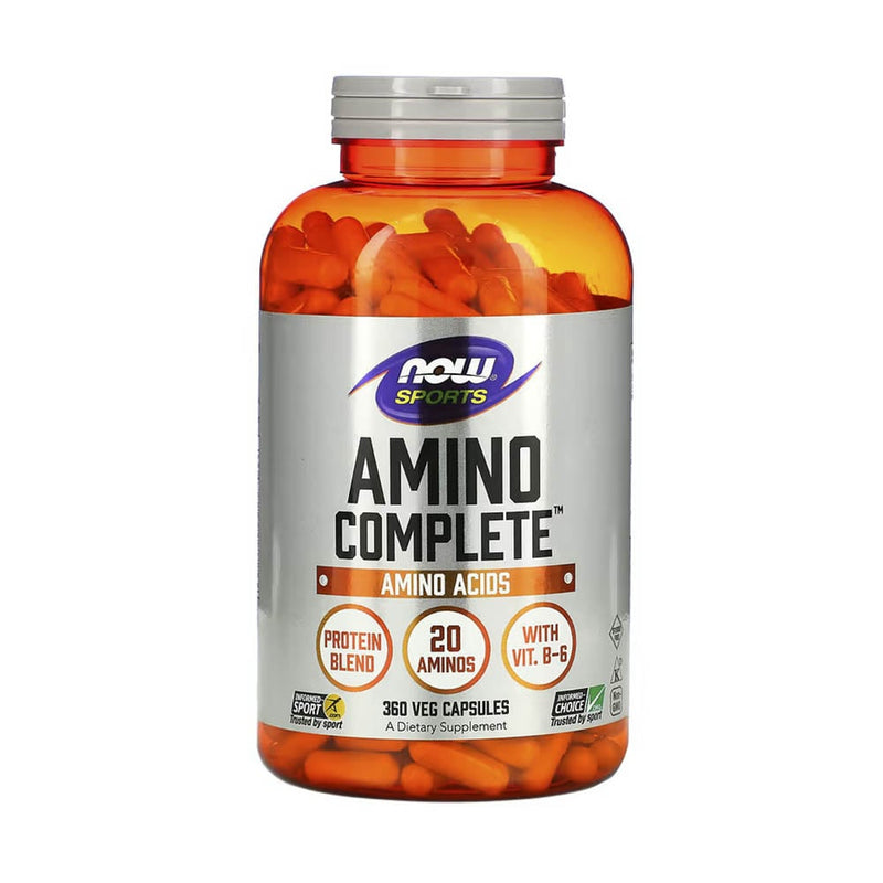 Încărcați imaginea în vizualizatorul Galerie, Amino Complete, Amino Acids, Now Foods, 120 capsule