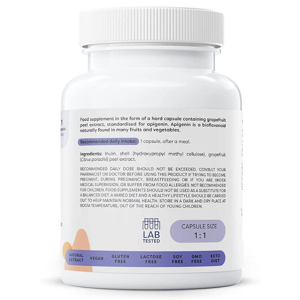 Apigenin (Relaxarea Neuronală), 50 mg, Osavi, 60 capsule