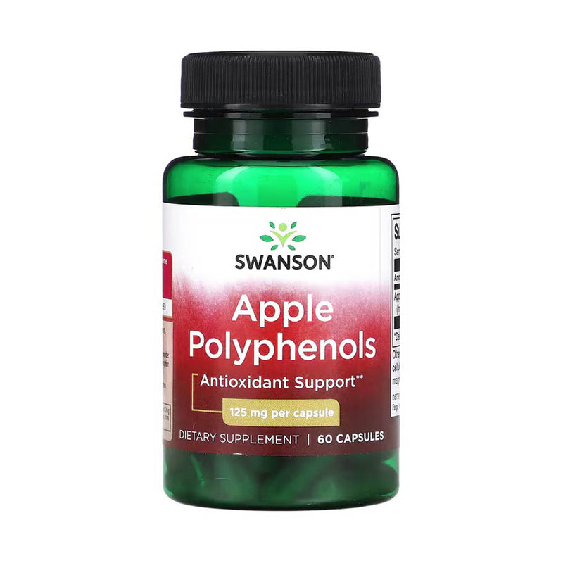 Încărcați imaginea în vizualizatorul Galerie, Apple Polyphenols, 125 mg, Swanson, 60 capsule SWU301