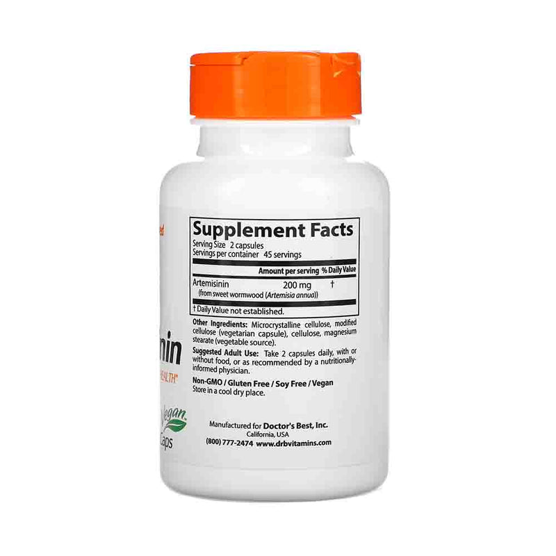 Încărcați imaginea în vizualizatorul Galerie, Artemisinin (Extract Pelin Dulce), 100mg, Doctor's Best, 90 capsule