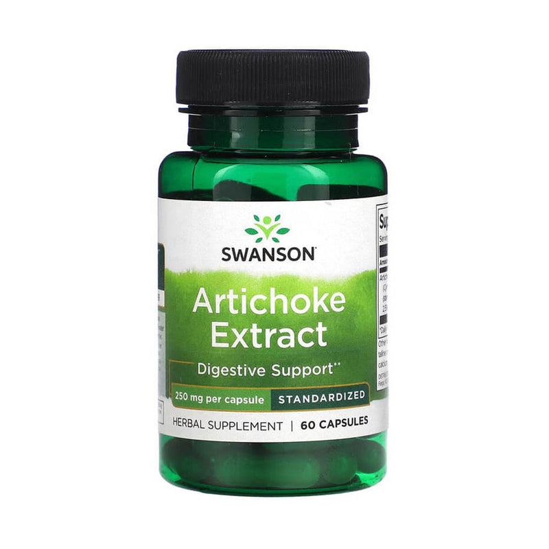 Încărcați imaginea în vizualizatorul Galerie, Artichoke Extract, (Anghinare) 250 mg, Swanson, 60 capsule SWH077