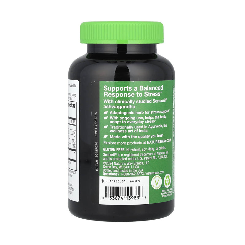 Încărcați imaginea în vizualizatorul Galerie, Ashwagandha Gummy, Berry, 125 mg, Nature's Way, 90 jeleuri