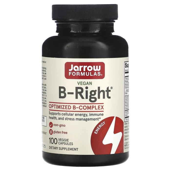 B-Right, Optimized B-Complex, Jarrow Formulas, 100 capsule