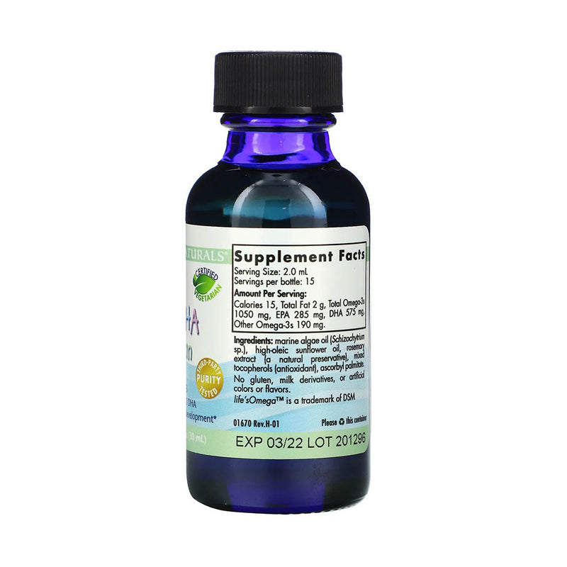 Încărcați imaginea în vizualizatorul Galerie, Baby's DHA Vegetarian, 1,050 mg, Nordic Naturals, 30ml