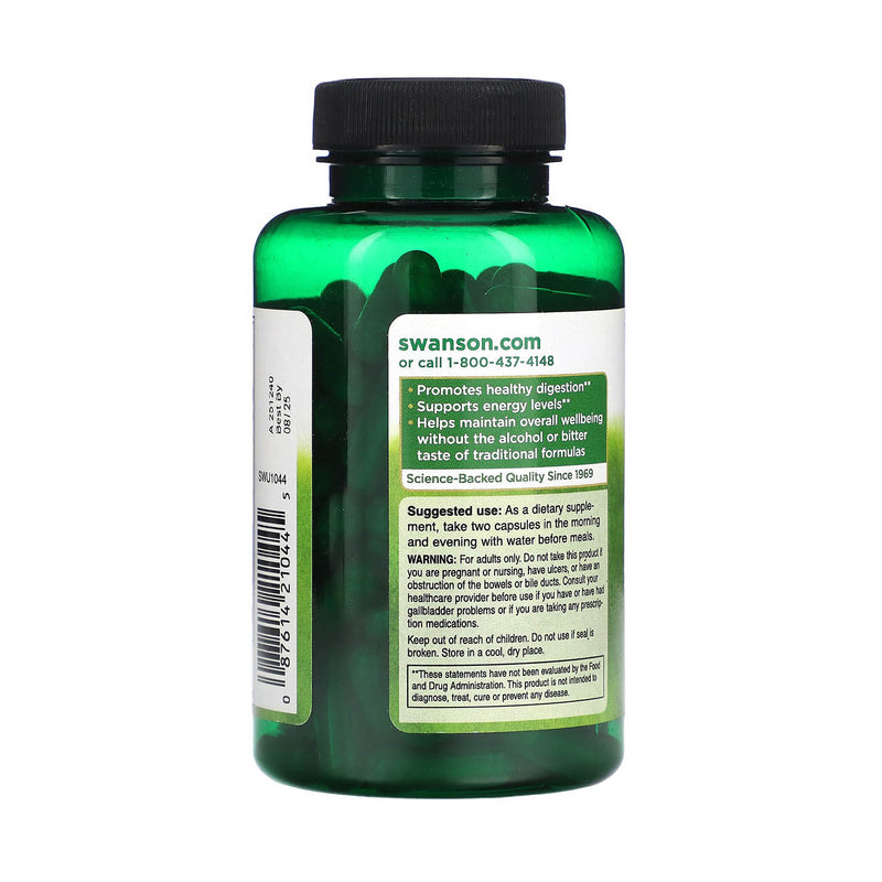 Încărcați imaginea în vizualizatorul Galerie, Bavarian Herbal Bitters (Sănătatea Digestivă și Detoxifiere), Swanson, 120 Capsule SWU1044