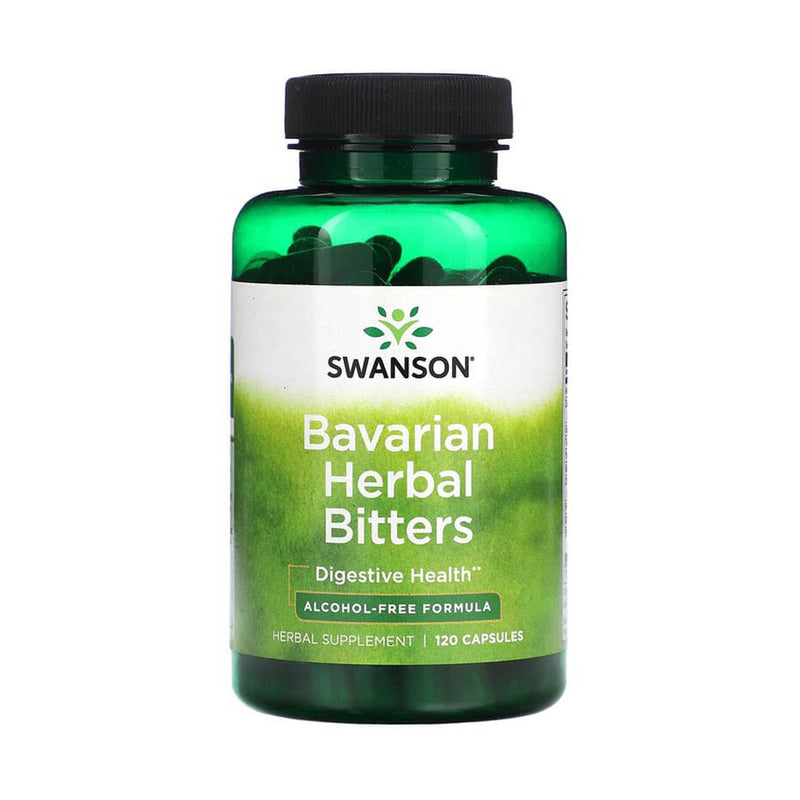 Încărcați imaginea în vizualizatorul Galerie, Bavarian Herbal Bitters (Sănătatea Digestivă și Detoxifiere), Swanson, 120 Capsule SWU1044