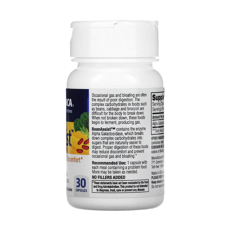 Încărcați imaginea în vizualizatorul Galerie, BeanAssist (Balonare și Disconfort), Enzymedica, 30 capsule