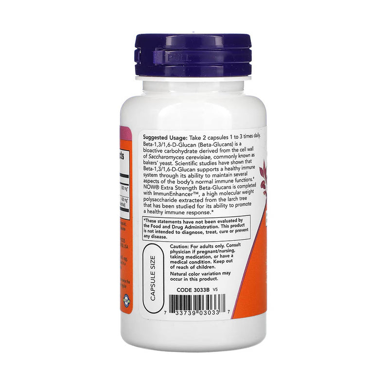 Încărcați imaginea în vizualizatorul Galerie, Beta-Glucans, 250 mg, with ImmunEnhancer, Now Foods, 60 capsule