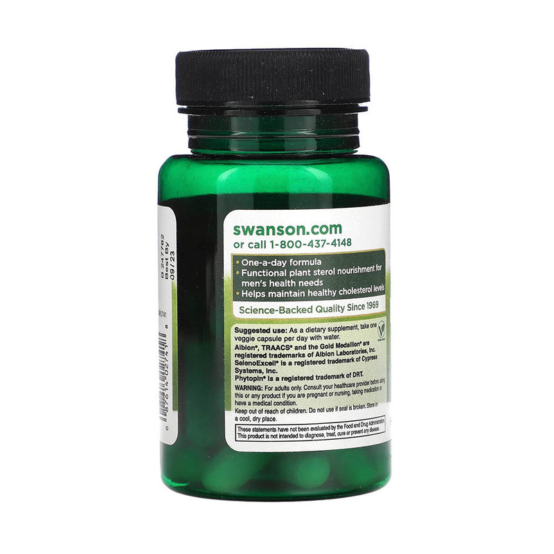 Încărcați imaginea în vizualizatorul Galerie, Beta-Sitosterol, 320 mg, Seleniu si Zinc, Swanson, 30 capsule SWU741
