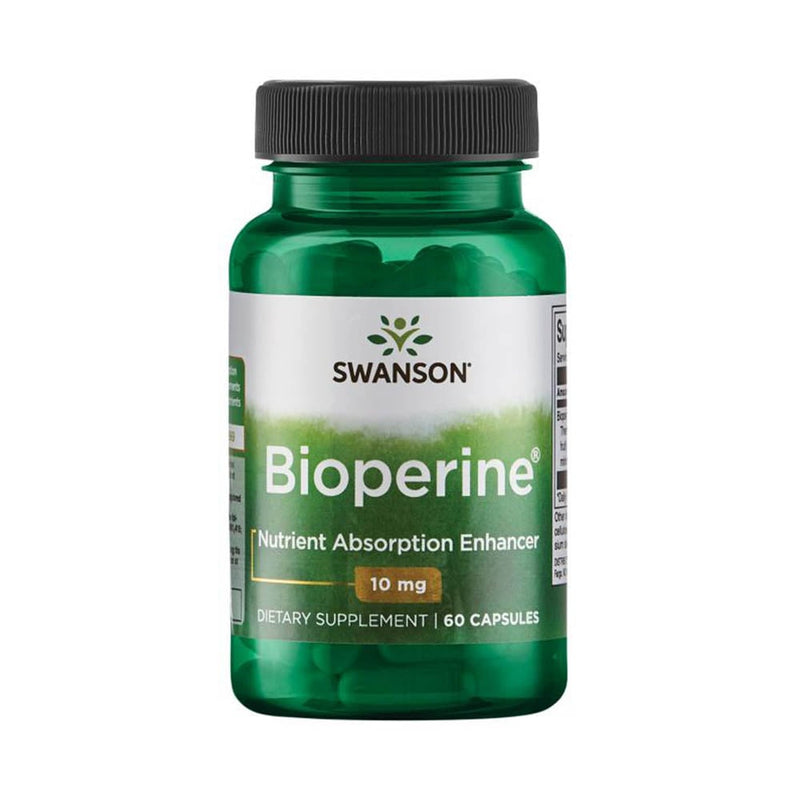 Încărcați imaginea în vizualizatorul Galerie, BioPerine (Extract de Piper Negru), 10mg, Swanson, 60 capsule SWU308