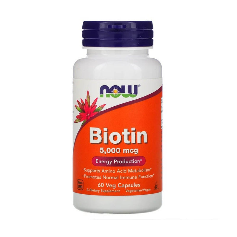 Încărcați imaginea în vizualizatorul Galerie, Biotin (Vitamina H sau B7) 1000 mcg, Now Foods, 100 capsule