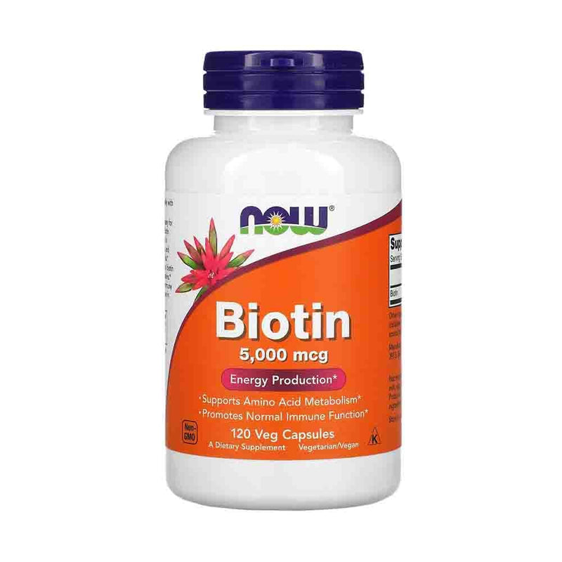 Încărcați imaginea în vizualizatorul Galerie, Biotin (Vitamina H sau B7) 1000 mcg, Now Foods, 100 capsule