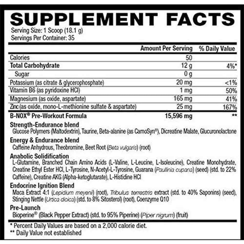 Încărcați imaginea în vizualizatorul Galerie, B-NOX Androrush Pre-Workout, Betancourt Nutrition, 633g