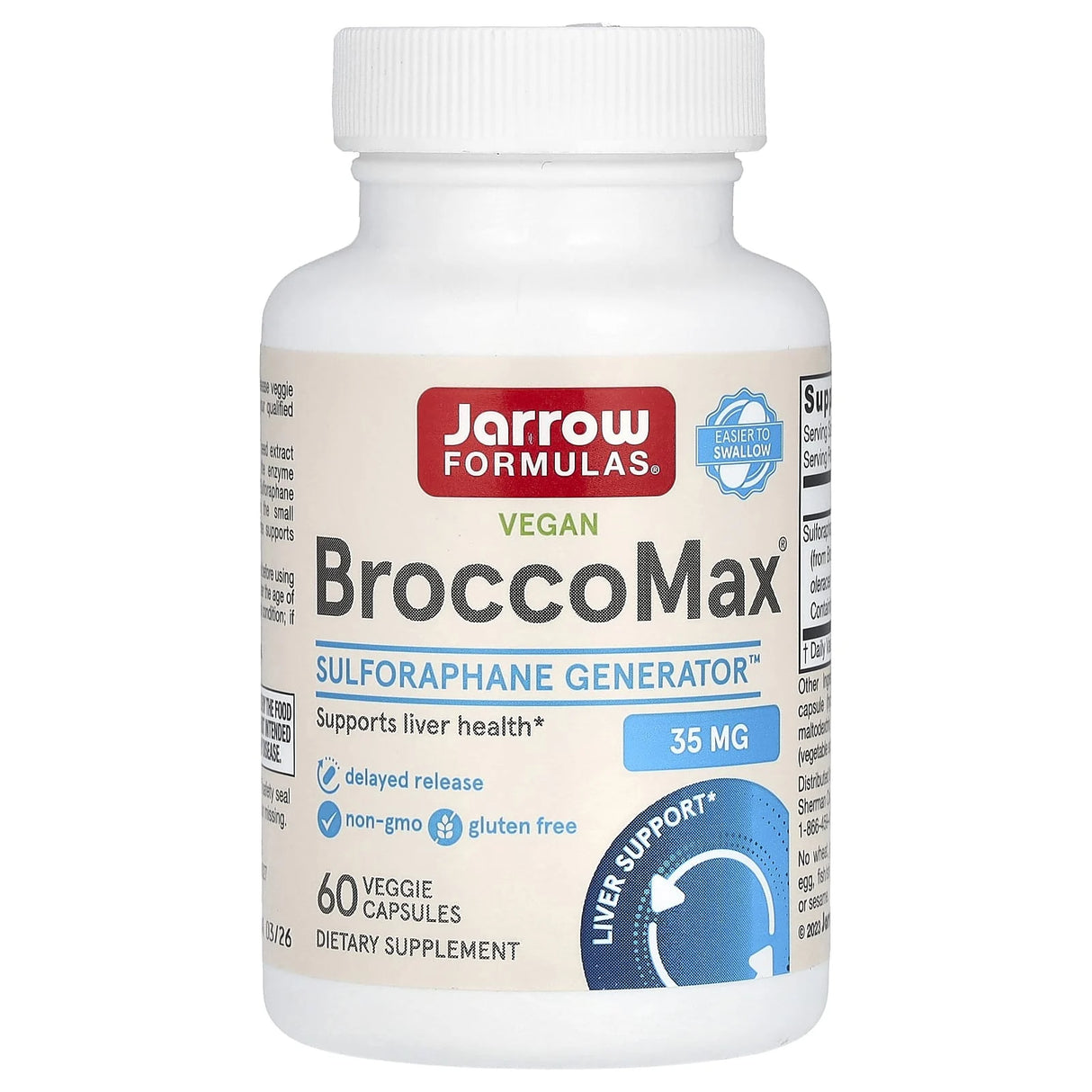 BroccoMax, (Sulforafan Glucozinolat), Jarrow Formulas, 60 capsule