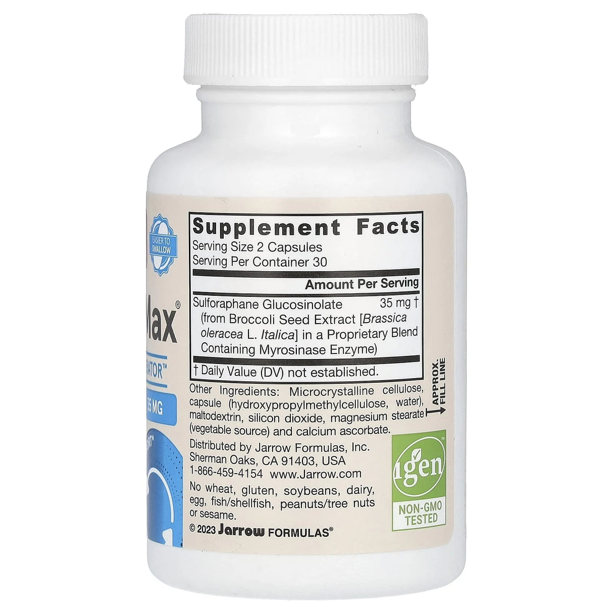 BroccoMax, (Sulforafan Glucozinolat), Jarrow Formulas, 60 capsule