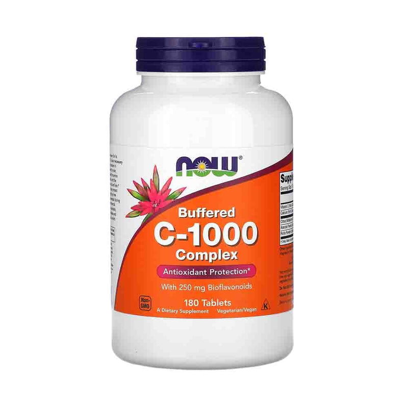 Încărcați imaginea în vizualizatorul Galerie, C-1000 Vitamina C Buffered (Tamponata) cu Bioflavonoide 250mg, Now Foods, 90 tablete
