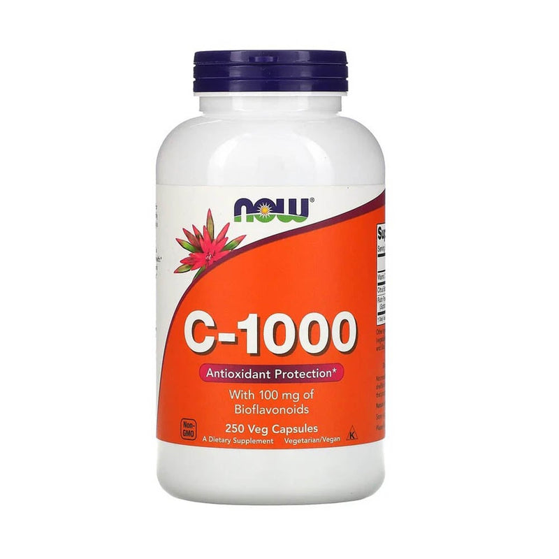 Încărcați imaginea în vizualizatorul Galerie, C-1000 Vitamina C cu Bioflavonoide 100mg, Now Foods. 100 capsule