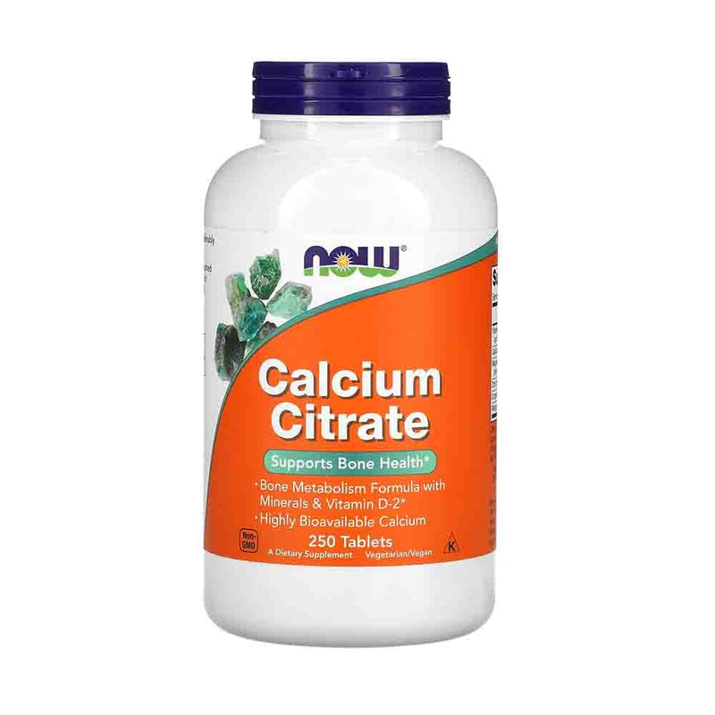 Încărcați imaginea în vizualizatorul Galerie, Calciu Citrat 600mg cu Minerale si Vitamina D, Now Foods, 100 tablete