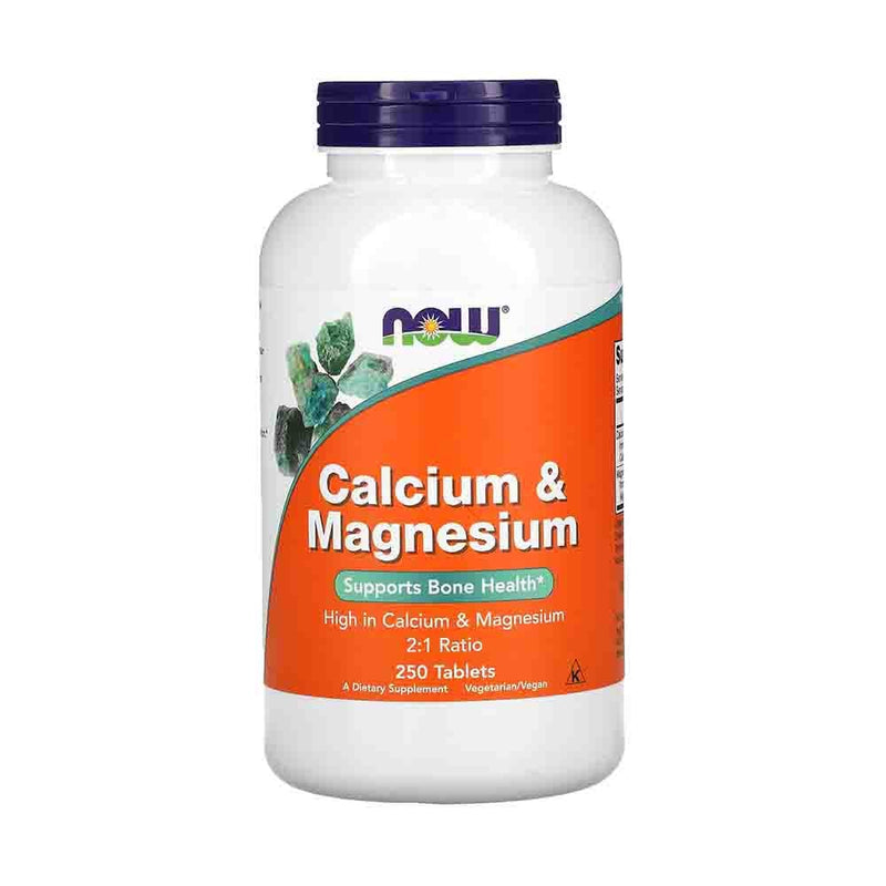 Încărcați imaginea în vizualizatorul Galerie, Calciu si Magneziu 2:1 Raport, Now Foods, 100 tablete