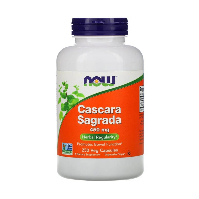 Încărcați imaginea în vizualizatorul Galerie, Cascara Sagrada, 450 mg, Now Foods, 100 capsule