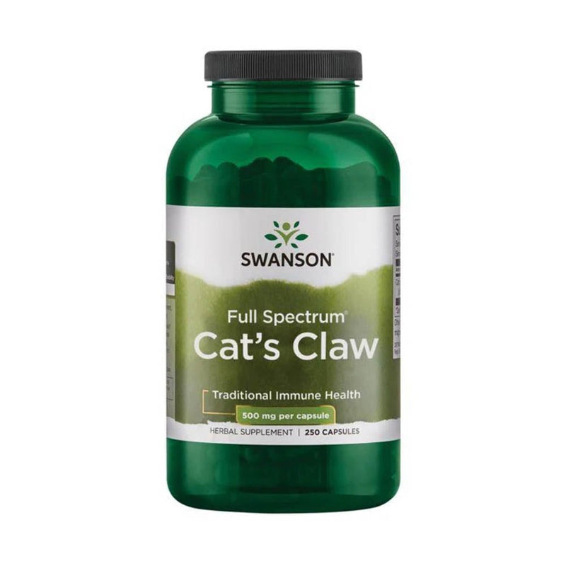 Încărcați imaginea în vizualizatorul Galerie, Cat's Claw (Gheara Matei) 500 mg, Swanson, 100 capsule SW514