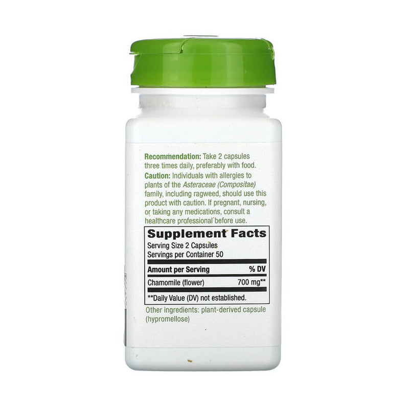 Încărcați imaginea în vizualizatorul Galerie, Chamomile Flower (Mușețel), 700 mg, Nature's Way, 100 Capsule