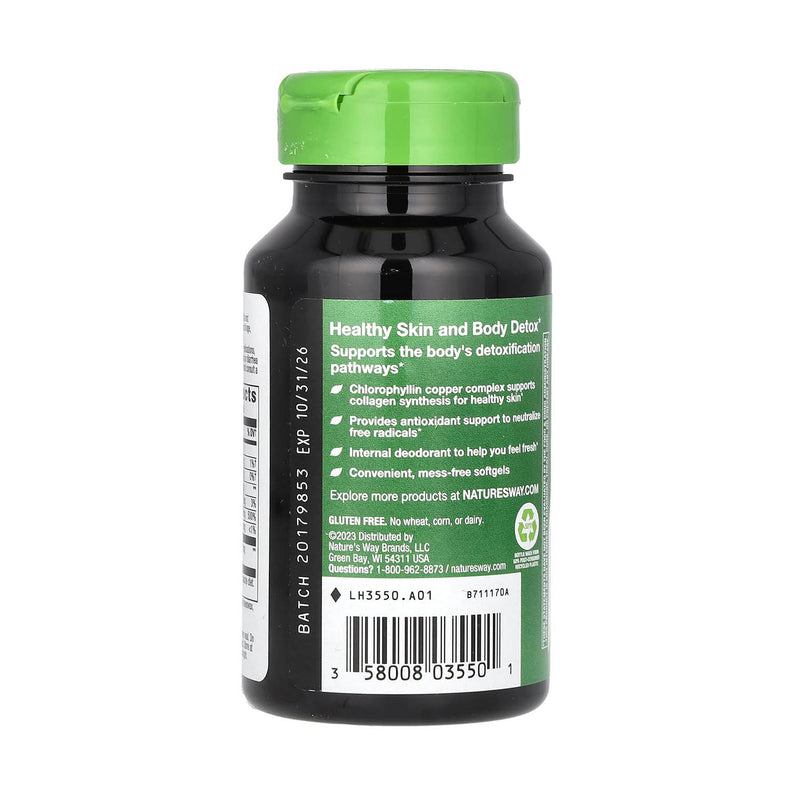 Încărcați imaginea în vizualizatorul Galerie, Chlorofresh, Chlorophyll Concentrate, 50 mg, Nature's Way, 90 Softgels