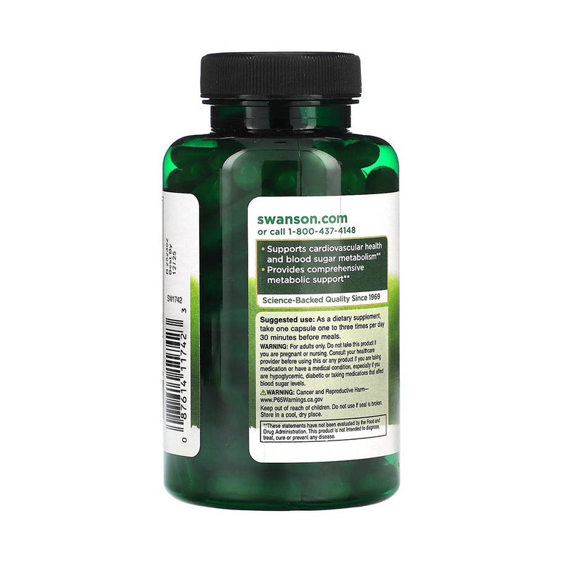 Încărcați imaginea în vizualizatorul Galerie, Cinnamon Gymnema Mulberry Complex, Swanson, 120 capsule SW1742