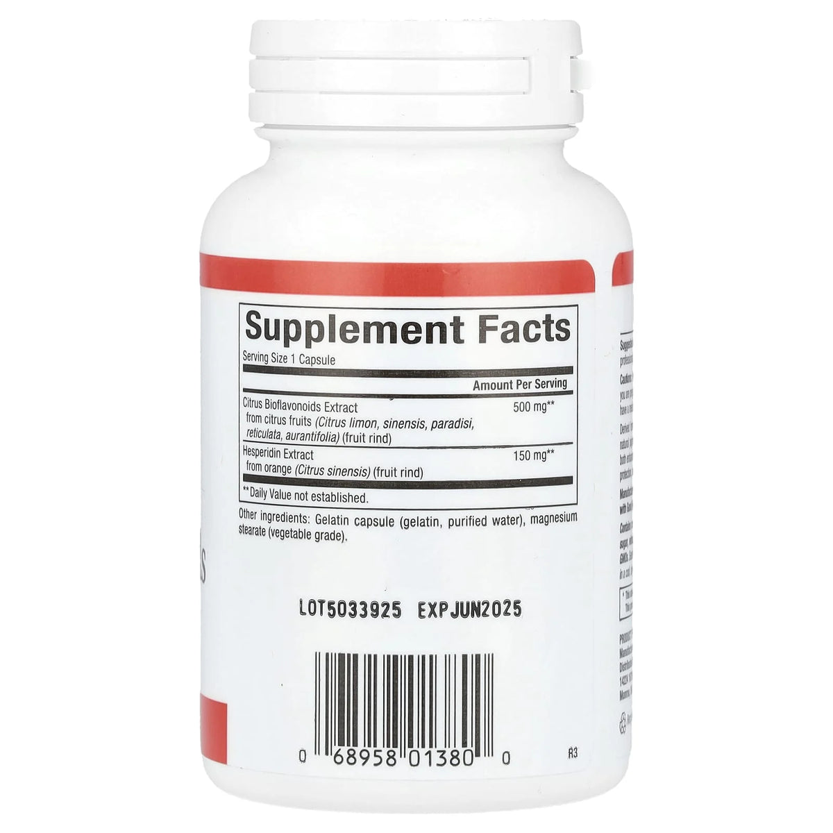 Citrus Bioflavonoids Plus Hesperidin, 650 mg, Natural Factors, 90 capsule