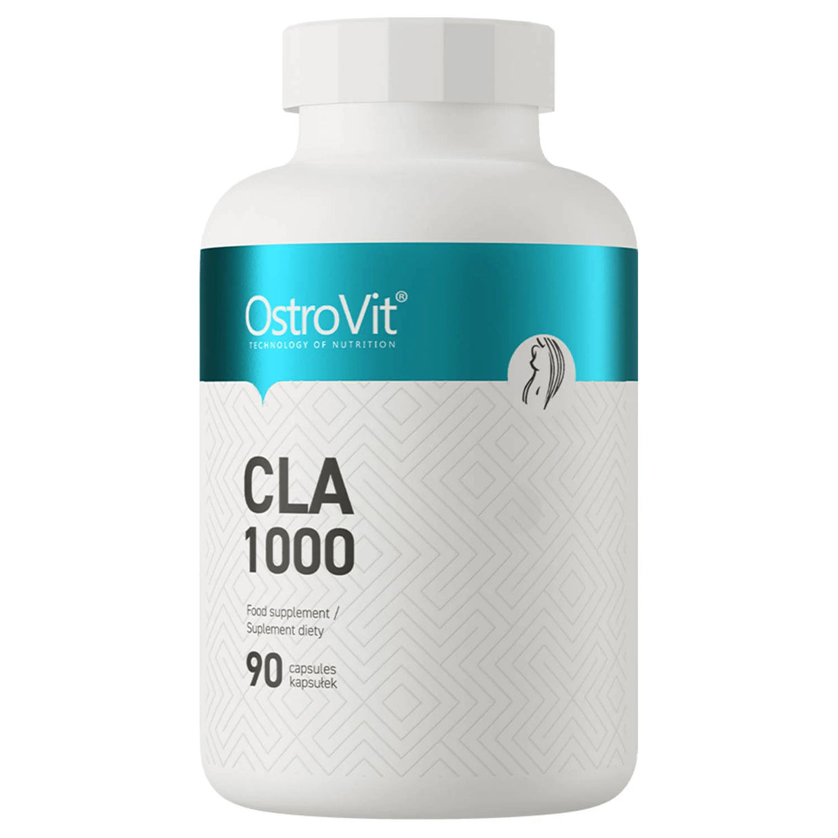 CLA (Acid Linoleic Conjugat), 1000 mg, OstroVit, 90 capsule