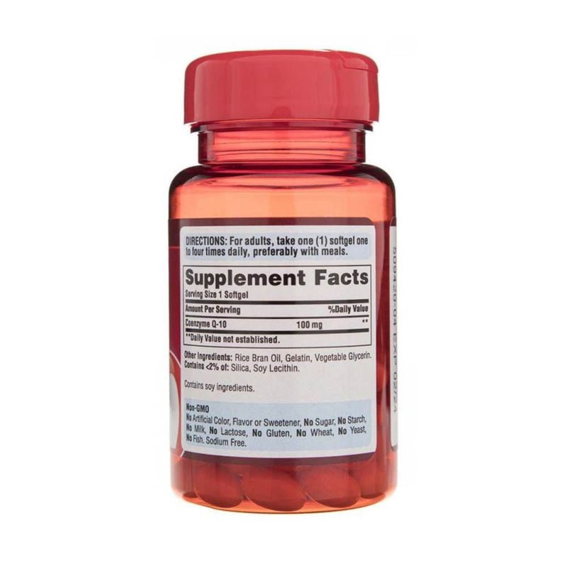 Încărcați imaginea în vizualizatorul Galerie, Co Q-10 (Coenzima Q10), 100 mg, Puritans Pride, 60 softgels