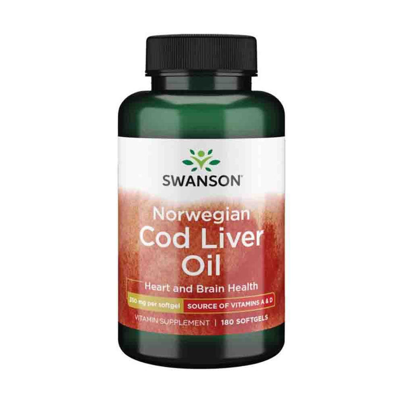 Încărcați imaginea în vizualizatorul Galerie, Pristine Norwegian Cod Liver Oil, 1000mg, Swanson, 60 softgels SWE048